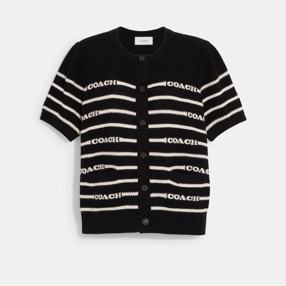 Coach Outlet Knit Cardigan